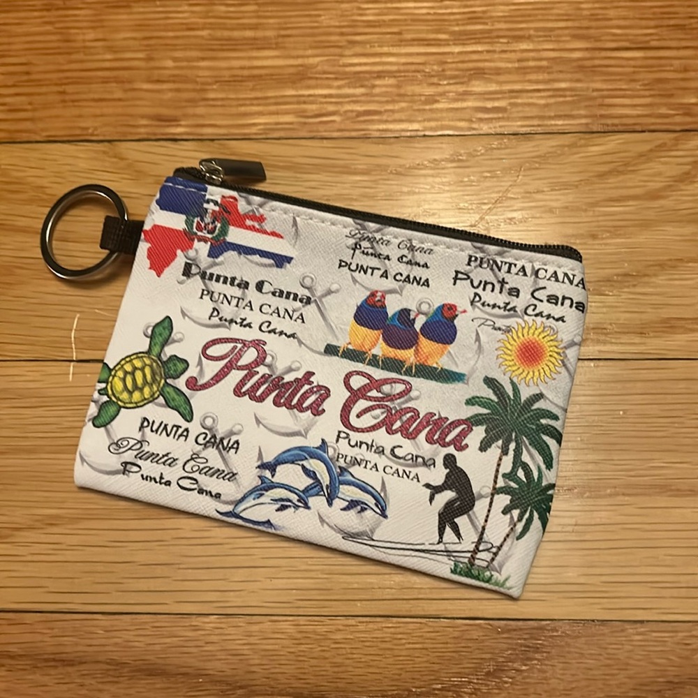 Small Punta Cana Change Purse Wallet